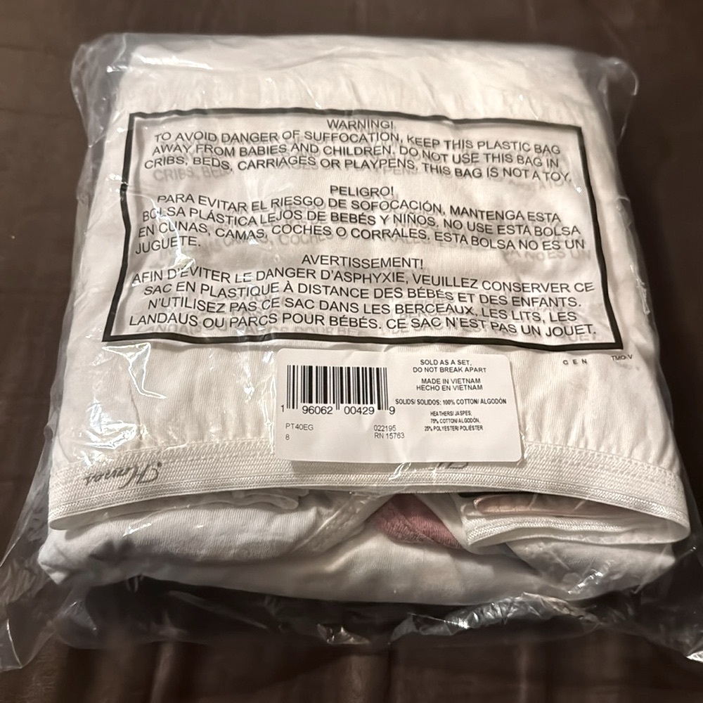 COPY - *NWT Hanes 100% briefs. 10 pairs. Bag never opened. size 9